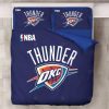 NBA Oklahoma City Thunder Navy Blue Bedding Set
