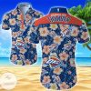 NBA Oklahoma City Thunder Tropical Hibiscus Flowers Hawaiian Shirt