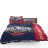 NBA New Orleans Pelicans Navy Red Bedding Set