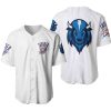 NBA Oklahoma City Thunder White Classic Mascot For Fans Baseball Jersey