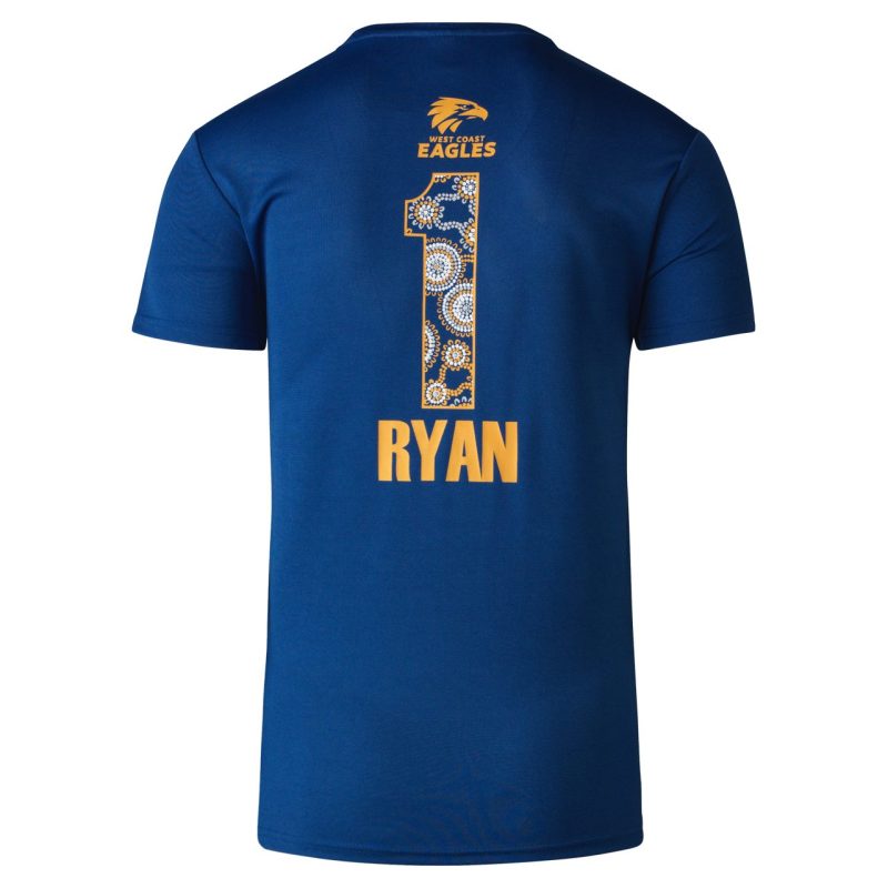 AFL West Coast Eagles Ryan No 1 T-Shirt
