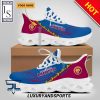 AFL Brisbane Lions Custom Name Maroon Blue Max Soul Shoes