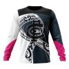 AFL Carlton Blues Custom Name Number Fight Cancer Sweatshirt