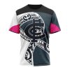 AFL Carlton Blues Custom Name Number Fight Cancer T-Shirt