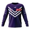 AFL Fremantle Dockers Custom Name Number 2023 Home Guernsey Sweatshirt