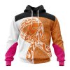 AFL Greater Western Sydney Giants Custom Name Number Fight Cancer Pullover Hoodie
