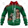NRL South Sydney Rabbitohs Cody Walker No 6 2021 MVPs Zip Up Hoodie