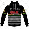NRL Penrith Panthers Custom Name Number 2022 Alternate Jersey Pullover Hoodie