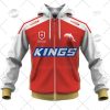 NRL Dolphins Custom Name Number 2022 Heritage Jersey Zip Up Hoodie