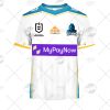 NRL Gold Coast Titans Custom Name Number 2022 Away Jersey T-Shirt