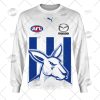 AFL North Melbourne Kangaroos Custom Name Number 2022 Clash Guernsey Sweatshirt