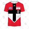 AFL St Kilda Saints Custom Name Number 2022 Clash Guernsey T-Shirt