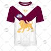 AFL Brisbane Lions Custom Name Number 2022 Clash Guernsey T-Shirt