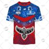 AFL Melbourne Demons Custom Name Number 2022 Indigenous Guernsey T-Shirt