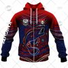 NRL Newcastle Knights Custom Name Number 2022 Indigenous Fishing Jersey Zip Up Hoodie
