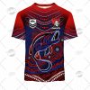 NRL Newcastle Knights Custom Name Number 2022 Indigenous Fishing Jersey T-Shirt