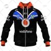 NRL New Zealand Warriors Custom Name Number 2022 Heritage Jersey Zip Up Hoodie