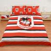NRL St. George Illawarra Dragons Red Stripes Doona Cover