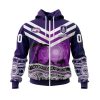 AFL Fremantle Dockers Custom Name Number Nature Guernsey Zip Up Hoodie