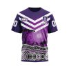 AFL Fremantle Dockers Custom Name Number Nature Guernsey T-Shirt