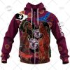 NRL Manly Warringah Sea Eagles Indigenous 2022 NAIDOC Week Zip Up Hoodie