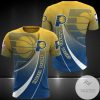 NBA Indiana Pacers Blue Gold Gradient T-Shirt