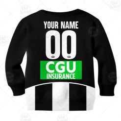 AFL Collingwood Magpies Custom Name Number 2020 Home Guernsey Kids Sweatshirt