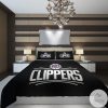 NBA Los Angeles Clippers Black Bedding Set