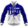 AFL North Melbourne Kangaroos Custom Name Number 90s Vintage Retro Guernsey Zip Up Hoodie