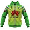 NRL Canberra Raiders Custom Name Number 2020 Nines Jersey Zip Up Hoodie