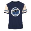 AFL North Melbourne Kangaroos Custom Name Number Vintage Retro T-Shirt