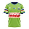 NRL Canberra Raiders Custom Name Number 2023 Home Jersey T-Shirt
