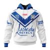 NRL Canterbury-Bankstown Bulldogs Custom Name Number 2023 Home Jersey Pullover Hoodie