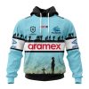NRL Cronulla-Sutherland Sharks Custom Name Number 2023 ANZAC Day Jersey Pullover Hoodie