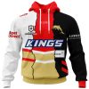 NRL Dolphins Custom Name Number 2023 Mix Jersey Pullover Hoodie