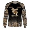NRL Newcastle Knights Custom Name Number Camo Sweatshirt
