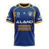 NRL Parramatta Eels Custom Name Number 2023 Home Jersey T-Shirt