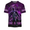 NRL Penrith Panthers Custom Name Wakanda T-Shirt