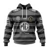 NRL South Sydney Rabbitohs Custom Name Number 2023 ANZAC Day Jersey Pullover Hoodie