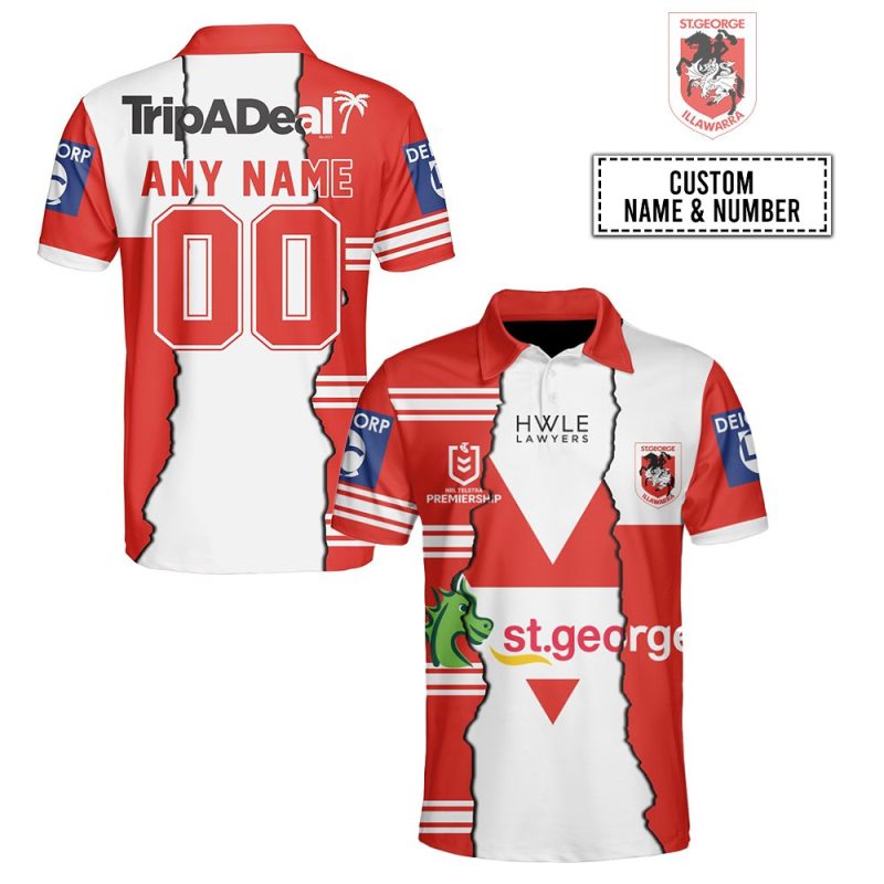 St George Dragons Away Jersey Mens, Women's & Junior Sizes NRL XBlades SALE 19