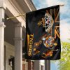 NRL Wests Tigers Black Orange Mascot House Flag