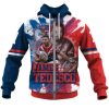 NRL Sydney Roosters #1 James Tedesco Jersey Zip Up Hoodie V3