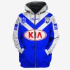 NRL Canterbury-Bankstown Bulldogs Custom Name Number 2019 Away Jersey Zip Up Hoodie