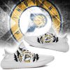 NBA Indiana Pacers White Scratch Yeezy Boost Sneakers