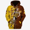 AFL Hawthorn Hawks Jarryd Roughead #2 Zip Up Hoodie