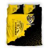 AFL Richmond Tigers Black Yellow Doona Cover V11