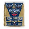NBA New Orleans Pelicans Gold Navy Bedding Set