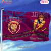 AFL Brisbane Lions Custom Name Mascot House Flag