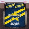 NRL North Queensland Cowboys Blue Yellow Doona Cover
