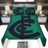 AFL Carlton Blues Green Doona Cover